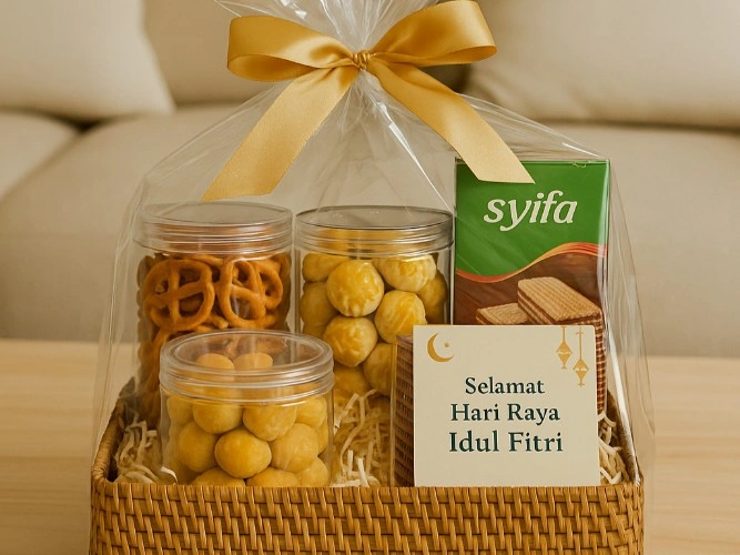 Cara Membuat Parcel Lebaran Sendiri yang Cantik dan Anti Ribet